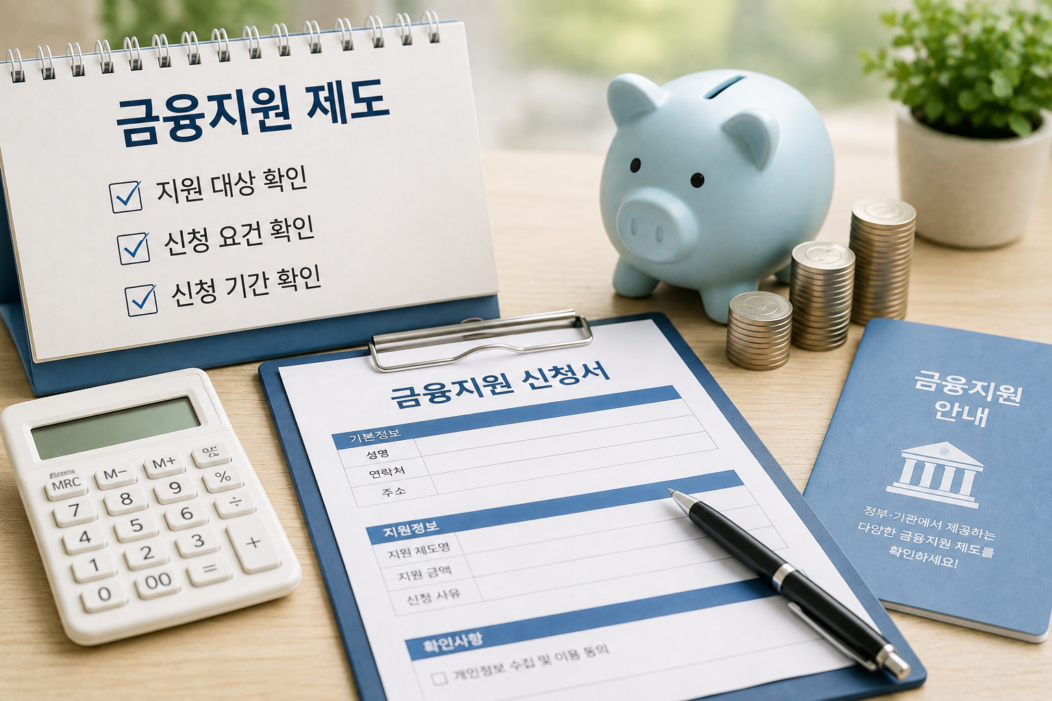 금융지원 제도 신청 전 꼭 확인해야 할 7가지|지원 대상부터 신청 기간까지